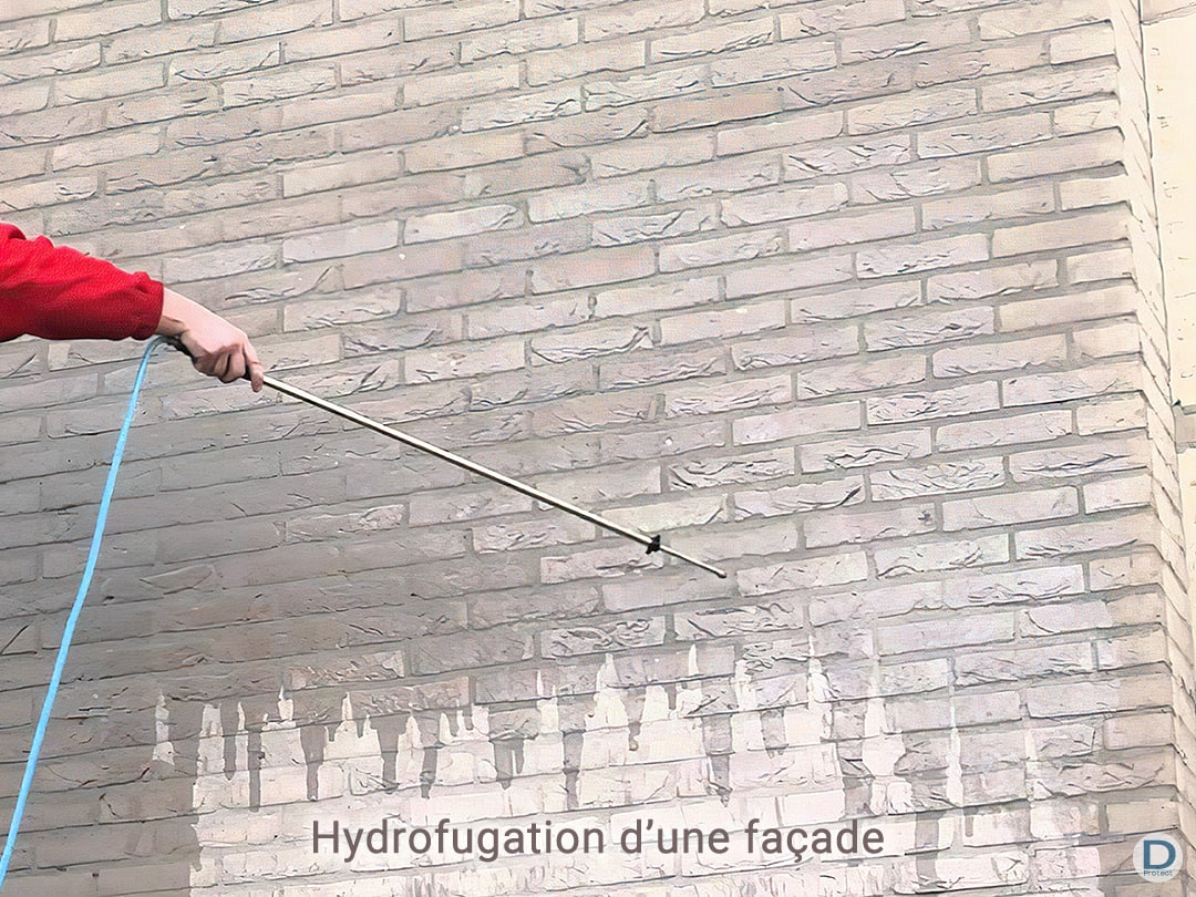 protéger façade avec hydrofuge et non peinture liège arlon huy charleroi